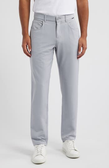 Travismathew Otc Midweight Stretch Straight Leg Pants In Gray
