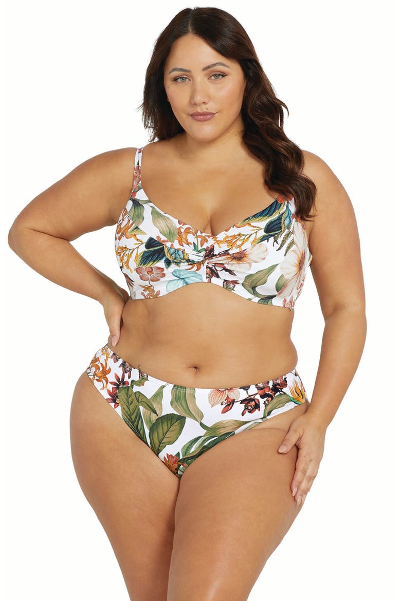 Into the Saltu Delacroix Bikini Bottoms, Alternate, color, WHITE