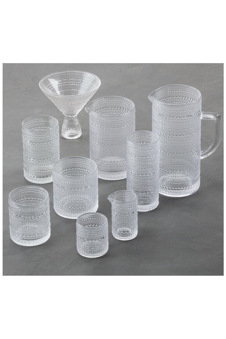 Jupiter Glass Pitcher, Alternate, color, CLEAR