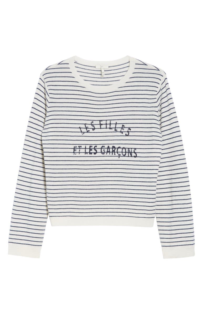 Joie Verbina Stripe Pullover, Alternate, color, 