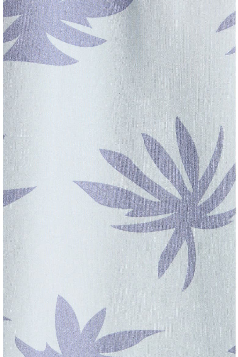 Van Doren Print Camp Shirt, Alternate, color, DAWN MIST