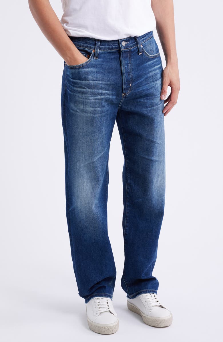 AG Felix Relaxed Straight Leg Jeans, Main, color, 10 Years Cayo