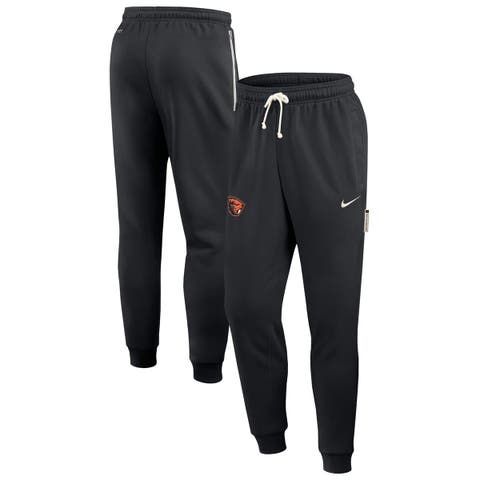 Men's Nike Black Oregon State Beavers 2025 Sideline Standard Issue Dri-FIT Taper Sweatpants