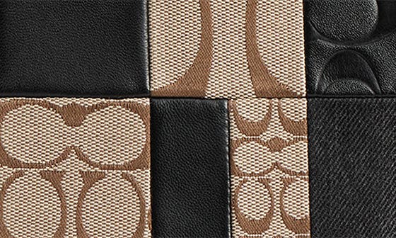 Женские сумки COACH Plaza Patchwork Leather Shoulder — фото 8