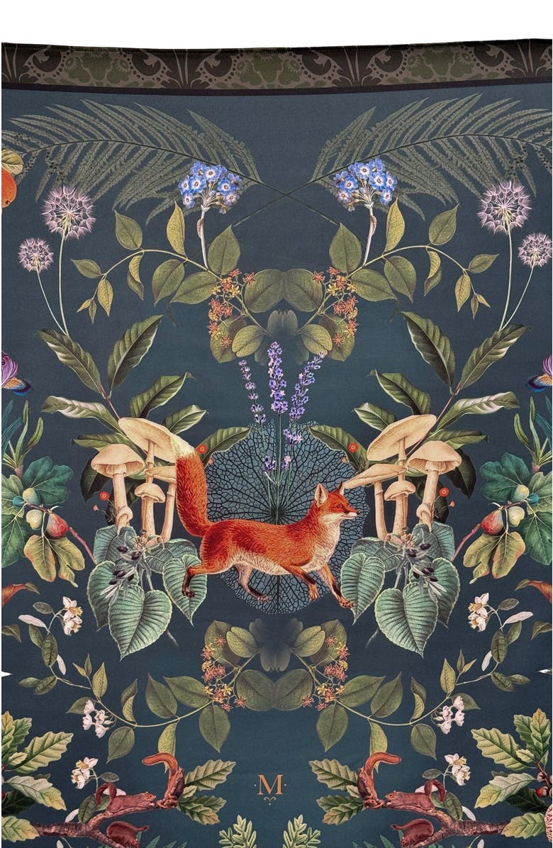 Muzaluci Scarf The Forest, Alternate, color, Green