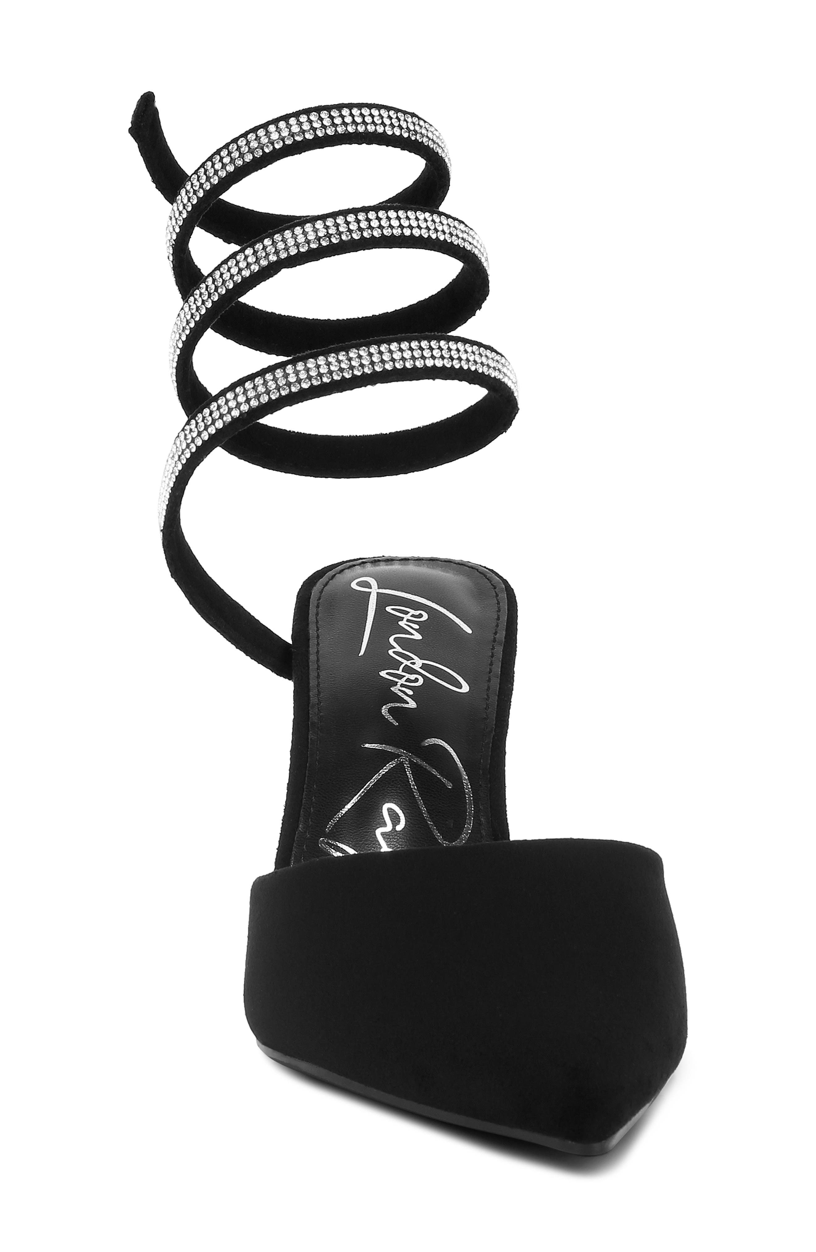 LONDON RAG Elvira Rhinestone Pump, Alternate, color, 