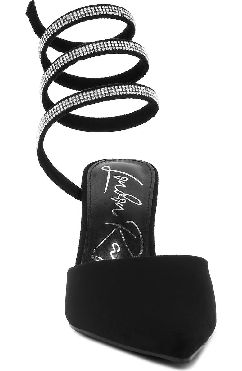 LONDON RAG Elvira Rhinestone Pump, Alternate, color, Black