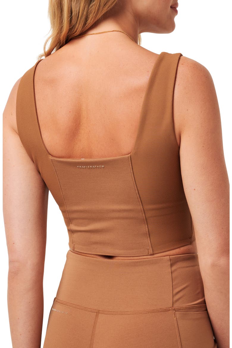 Moveknit Sport Crop Tank, Alternate, color, HEATHER CHESTNUT