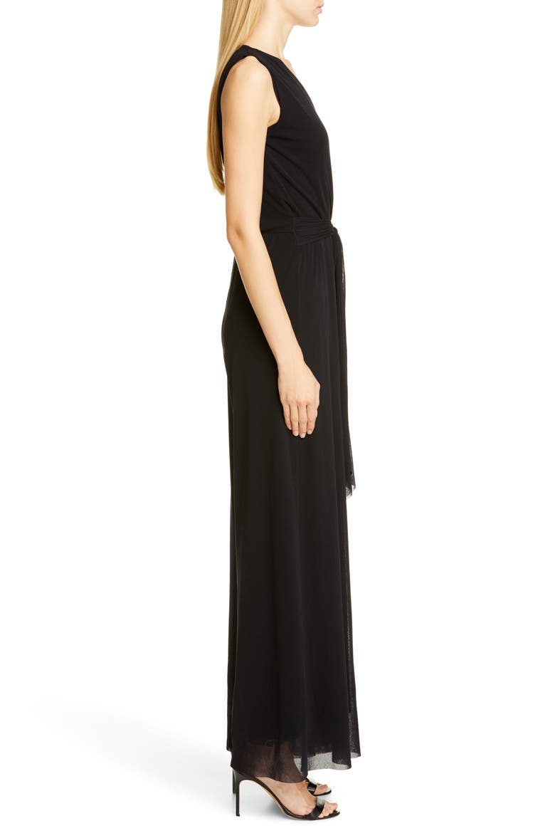 Wide Leg Jumpsuit, Alternate, color, NERO