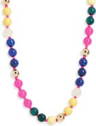 Nordstrom Round Beaded Necklace
