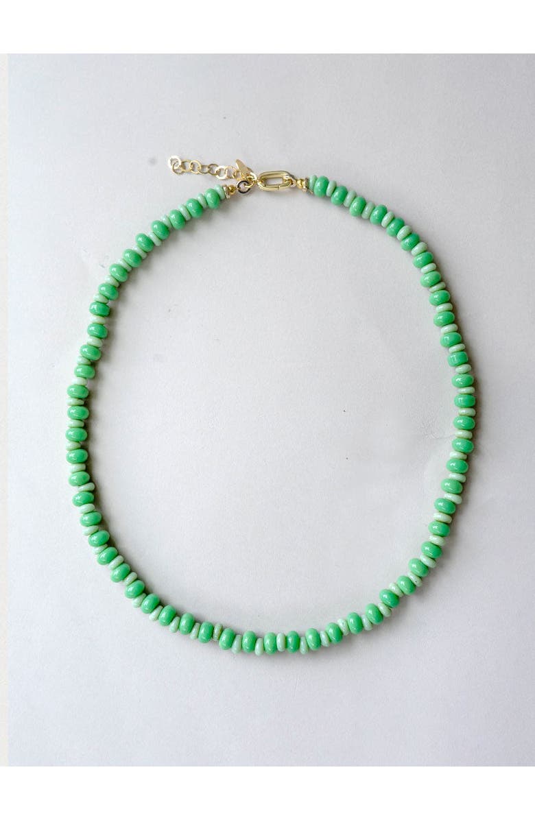 By Lilla Mojito Necklace, Main, color, Green