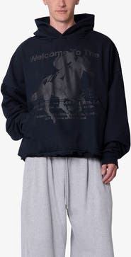 mnml Moth Eaten Graphic Hoodie