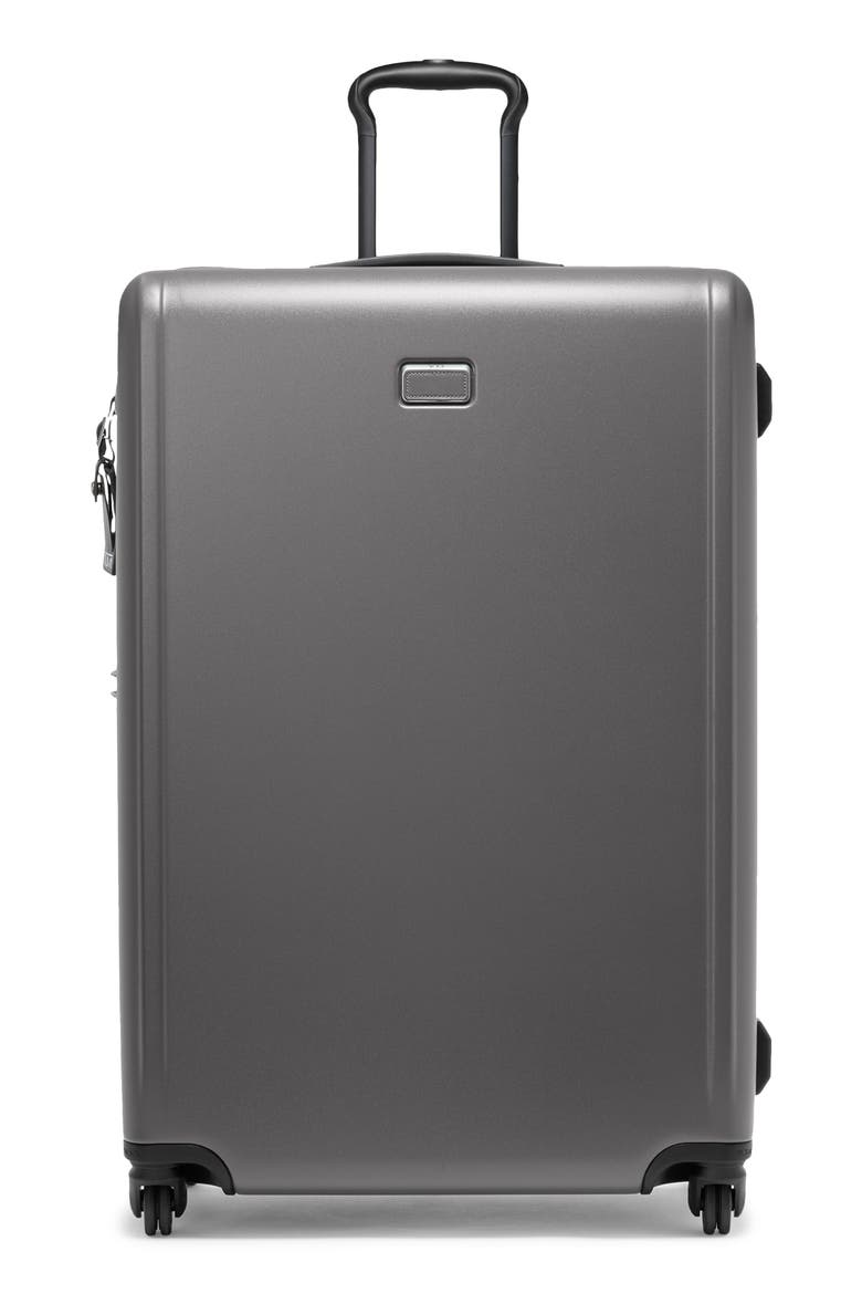 Large Expandable Hardside Checked Spinner Suitcase, Main, color, CASTLE ROCK TEXTURE