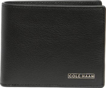 Brogue Leather Passcase Wallet
