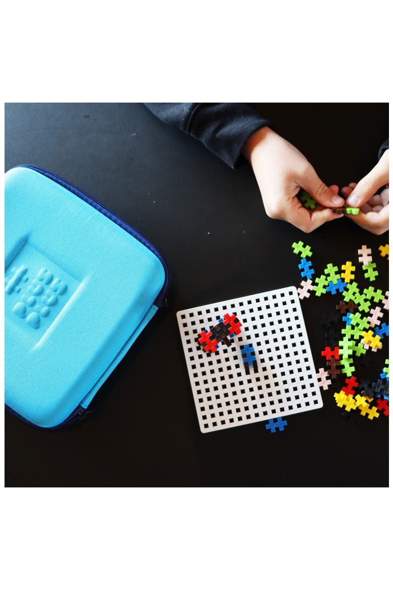 Building Block Travel Case, Alternate, color, BLUE