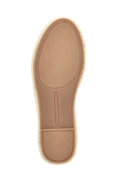 Tommy Hilfiger Peanni Espadrille Flat In Medium Blue