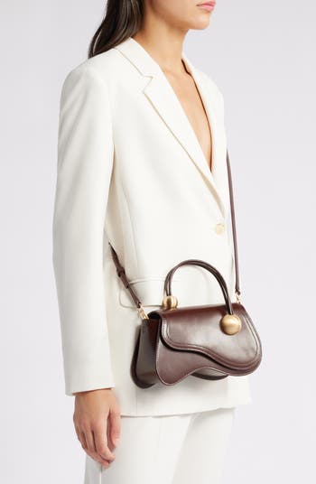 Kazia Leather Crossbody Bag