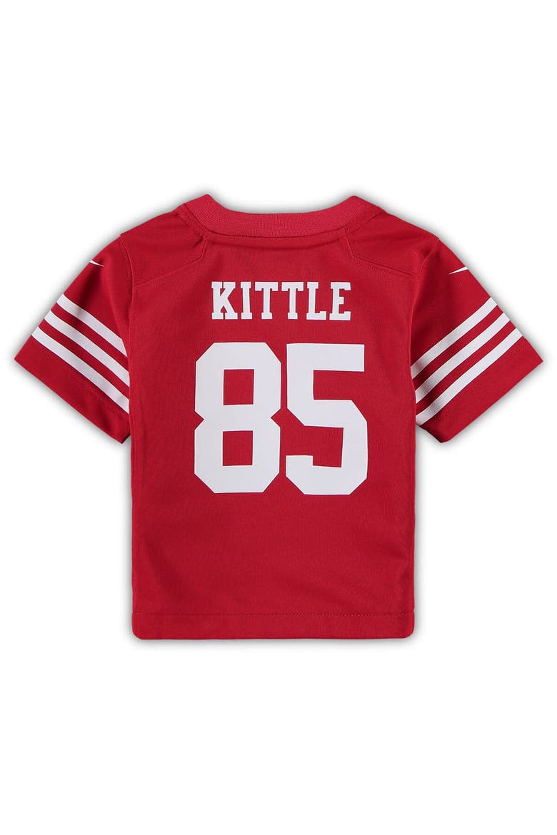 Infant Nike George Kittle Scarlet San Francisco 49ers Player Game Jersey, Alternate, color, Scarlet