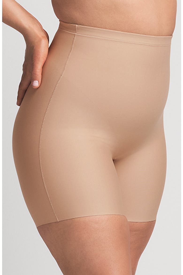 Body Core Sculpt Mid Rise Shorts, Alternate, color, CLAY