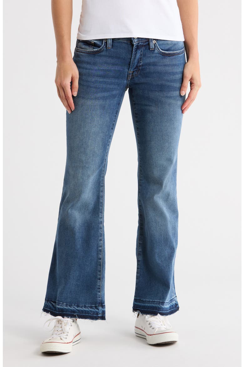 Mid Rise Sweet Flare Jeans, Main, color, MEDINA - RLSD