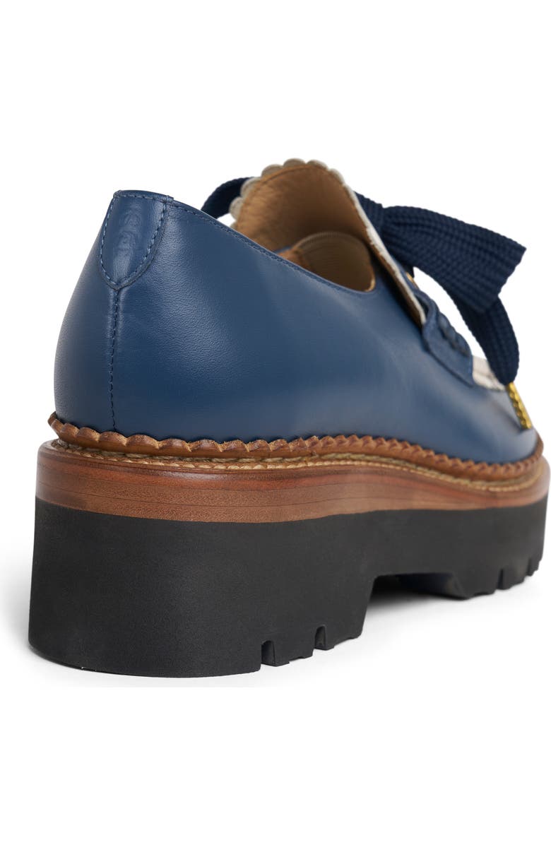 The Office of Angela Scott Miss Elsie Lug Sole Loafer, Alternate, color,