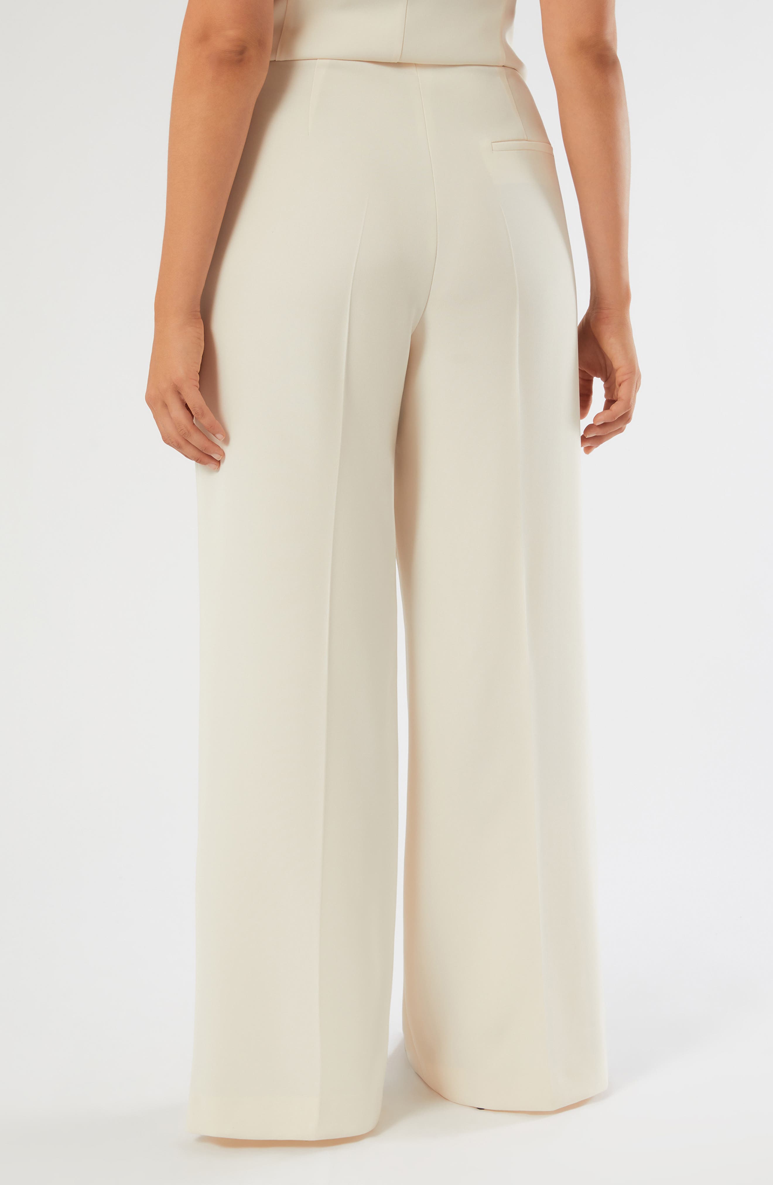 Wide Leg Cady Pants - image 2