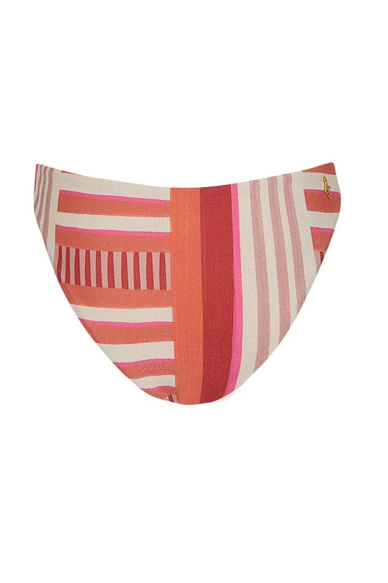 Sunset Bazaar Stripes Leslie Moderate Basic Bottom, Alternate, color, Sunset Stripes