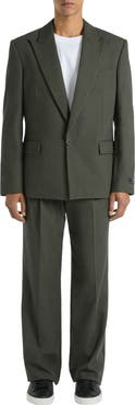 Balmain Cotton twill 1-button jacket