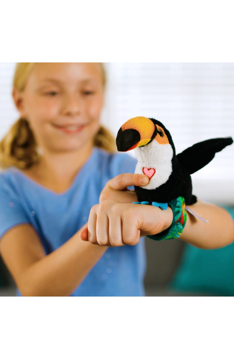 Happy Yappers Birds 2 Pack Toucan and Flamingo Interactive Plush Toy, Alternate, color, Multicolored