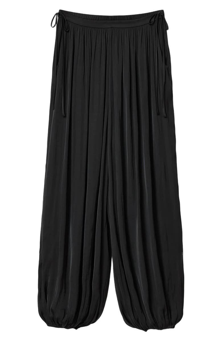 AllSaints Eshe Balloon Pants, Alternate, color, Black