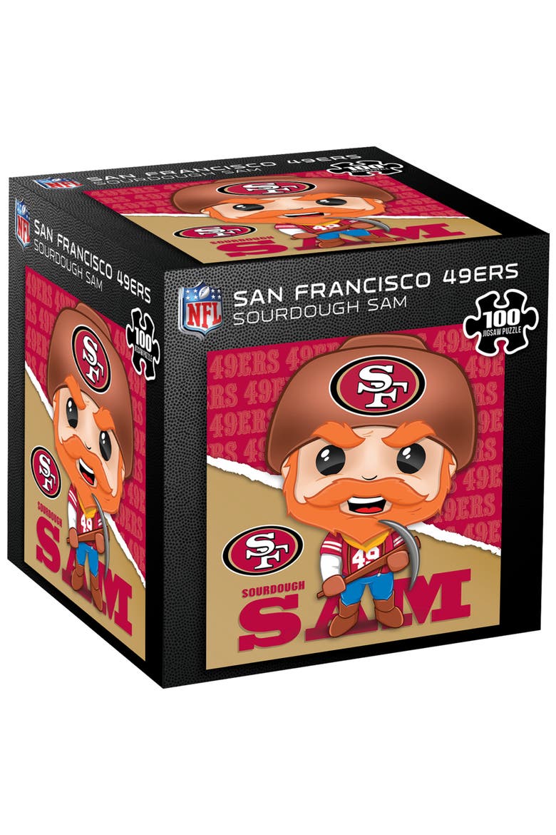 San Francisco 49ers Mascot 100pc Puzzle, Main, color, Multicolor