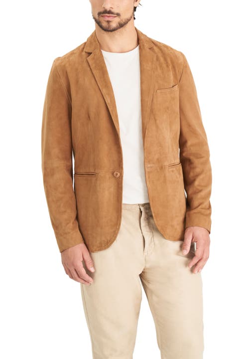 Men's Semi Fitted Niger Suede Blazer