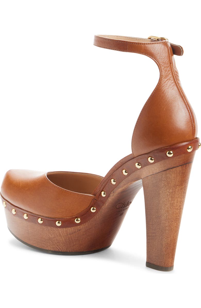 Chloé Lola Platform Pump, Alternate, color, Brown