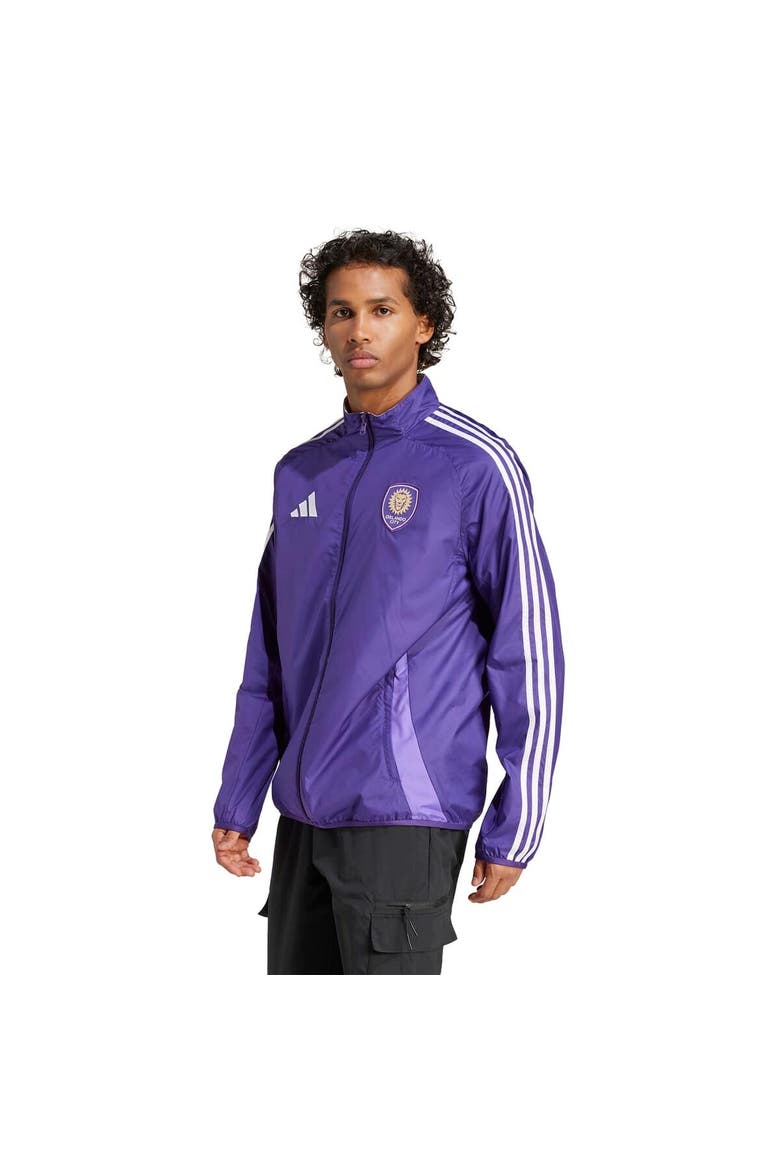 Men's adidas Purple/White Orlando City SC 2025 Anthem Reversible