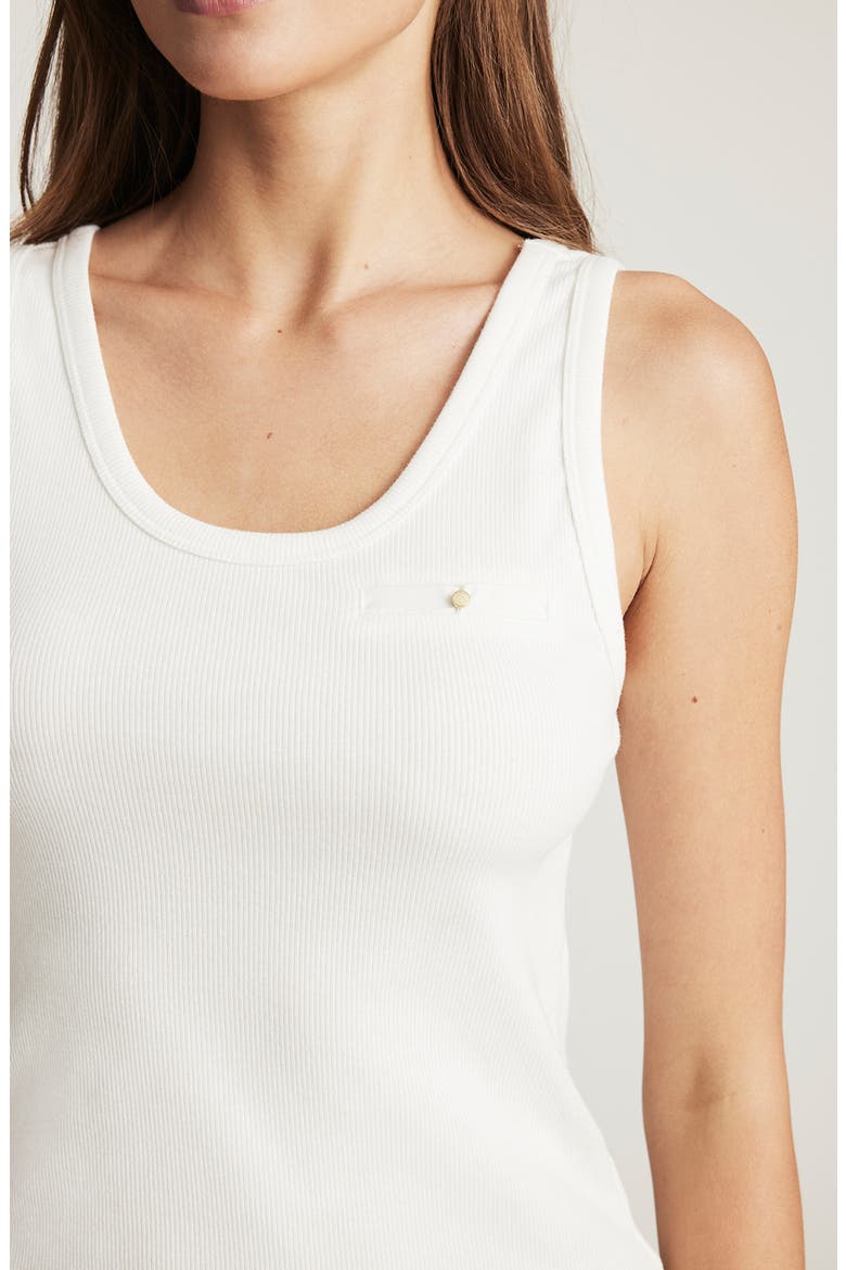 Rib Tank, Alternate, color, ANTIQUE WHITE