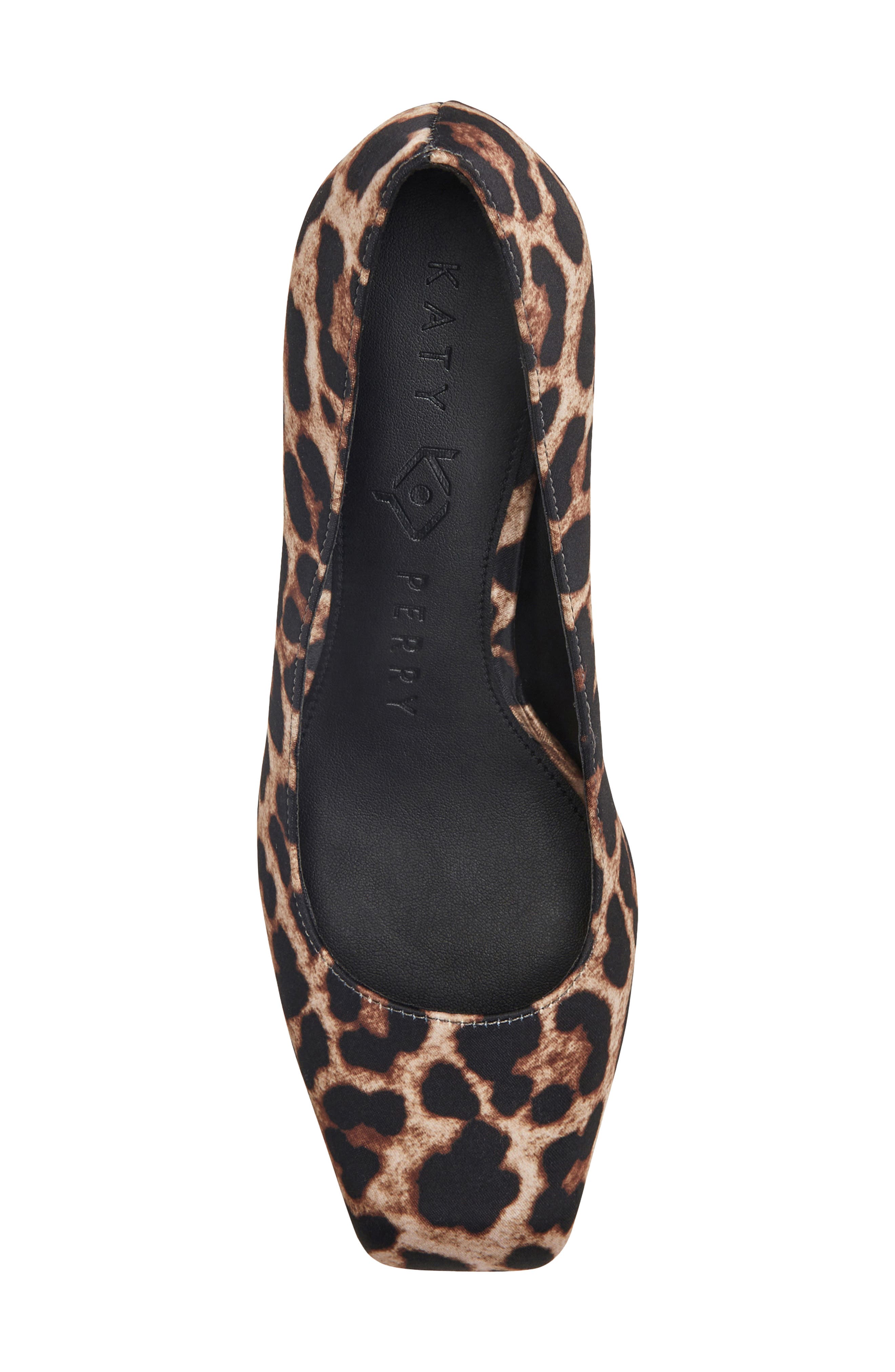 The Square Platform Pump, Alternate, color, COFFEE MULTI