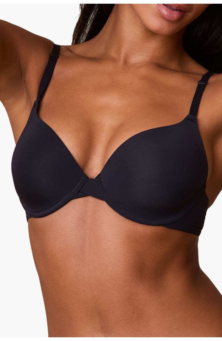 Harper Wilde Base T-Shirt Bra, Main, color, Black