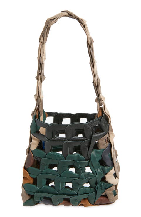 Links Leather Shoulder Bag