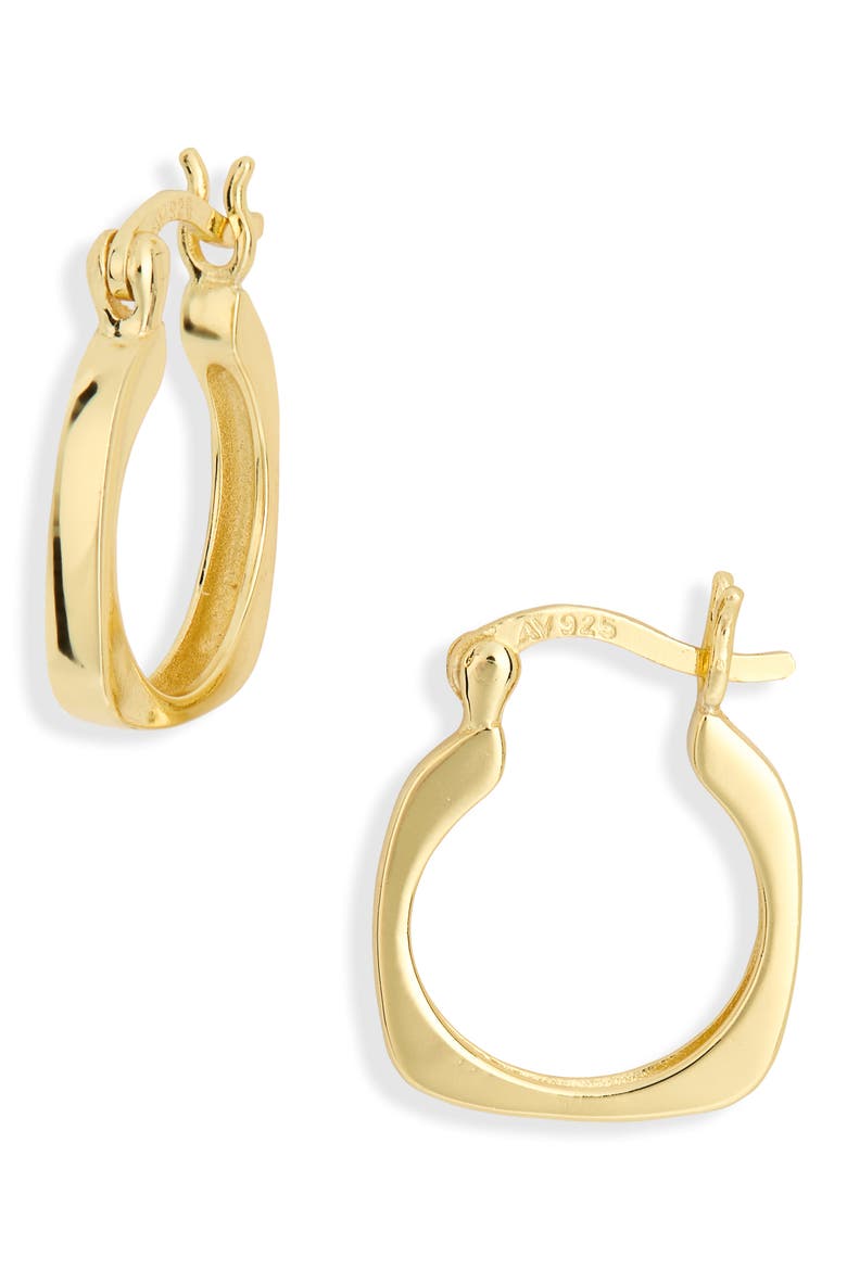 Hoop Earrings, Main, color, GOLD