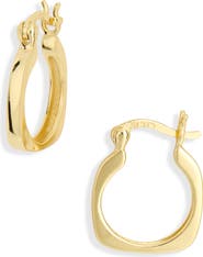 Argento Vivo Sterling Silver Hoop Earrings