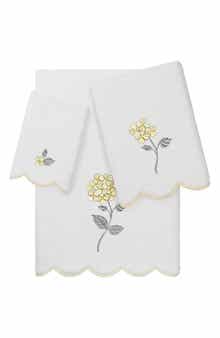 Hydea Scallop 3-Piece Towel Set