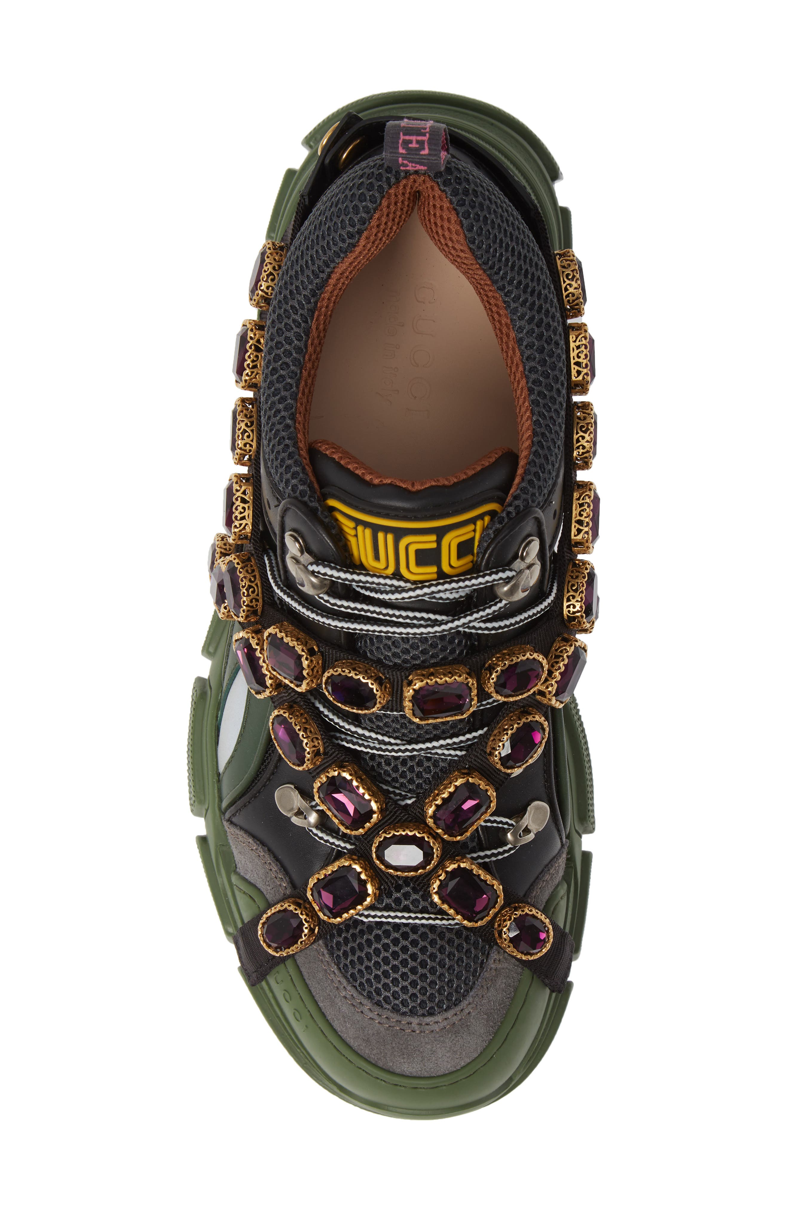Gucci Journey Jewel Hiker Sneaker, Alternate, color, 