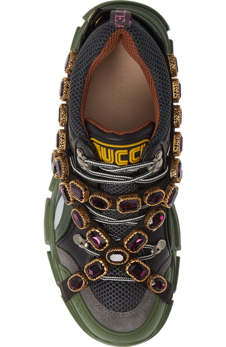 Gucci Journey Jewel Hiker Sneaker, Alternate, color,
