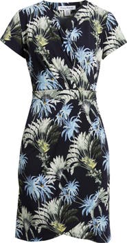 Tommy Bahama Carmela Paradise Palms Faux Wrap Dress