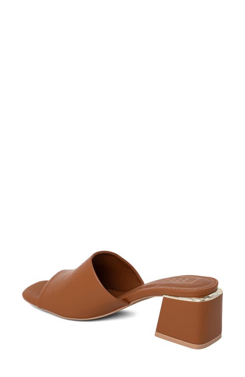 Shushop Glinda Slide Sandal In Brown