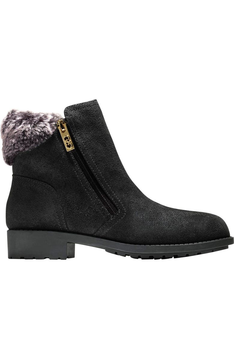 Cole Haan Quinney Waterproof Bootie with Faux Shearling Trim, Alternate, color,