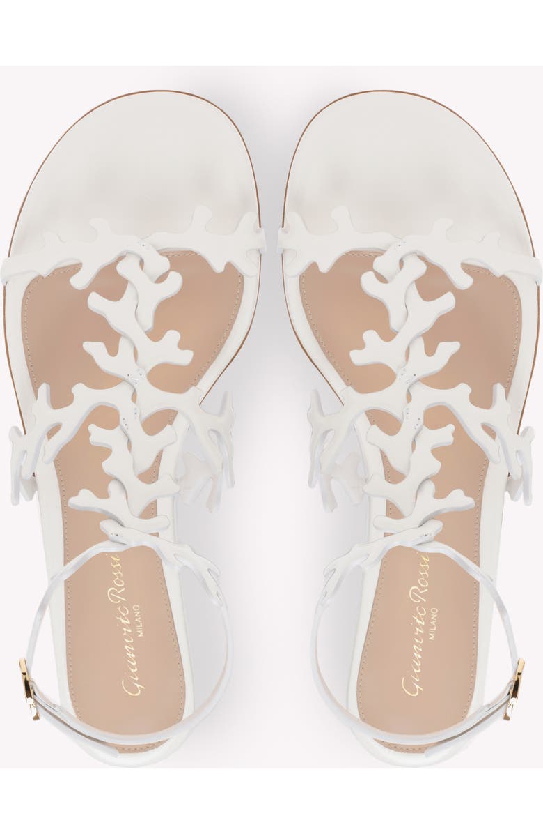 Gianvito Rossi Ocean Flat, Alternate, color, White Nappa