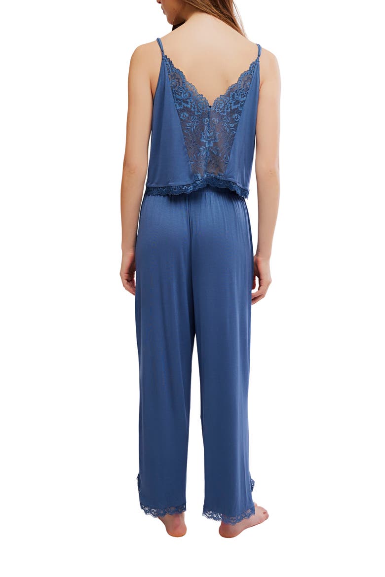 Sleepless Summer Pajamas, Alternate, color, NAVY HEATHER