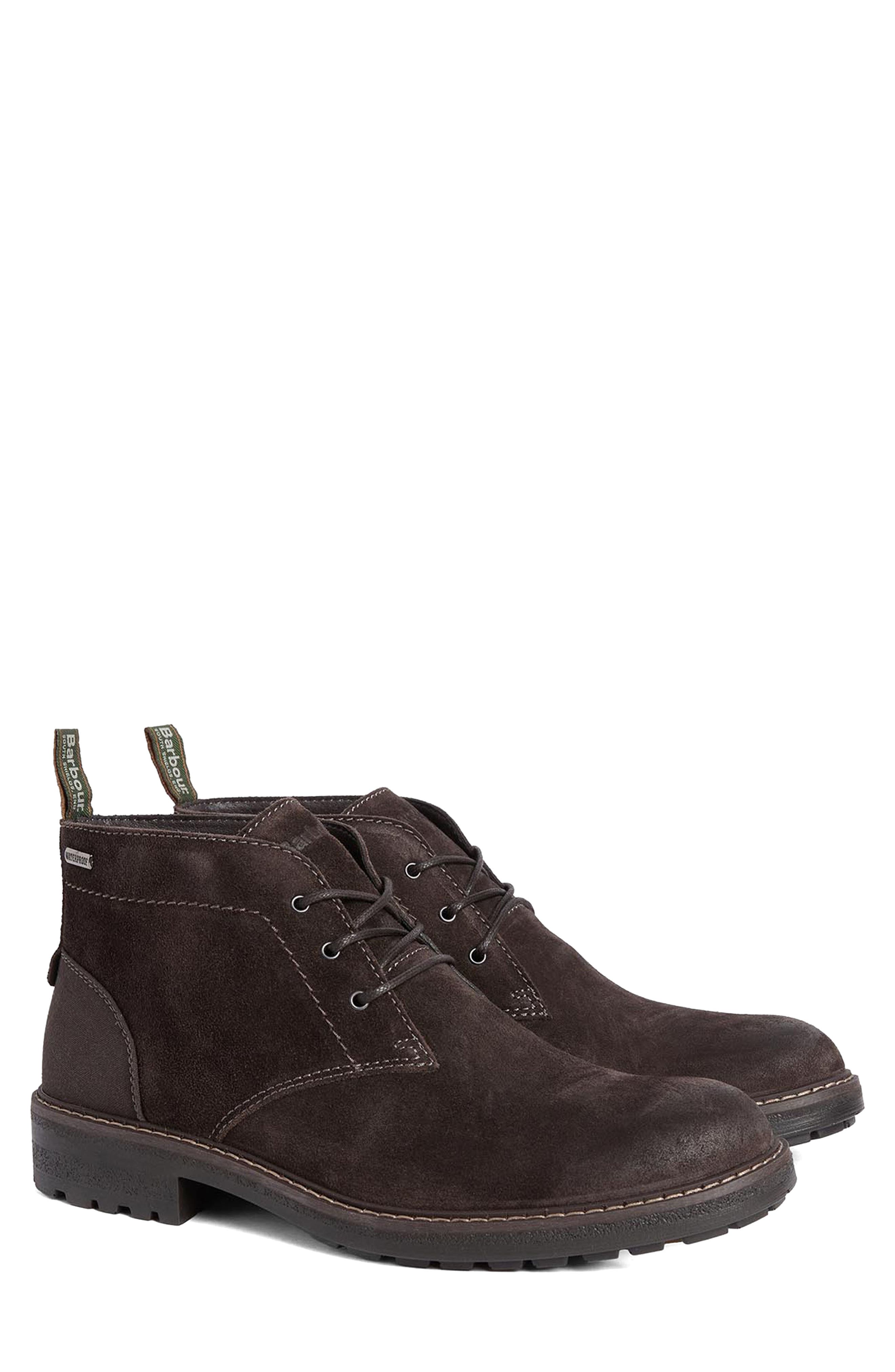 Shawdon Waterproof Chukka Boot, Main, color, BROWN SUEDE