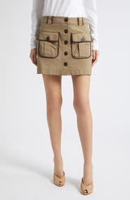 Ramy Brook Kylie Button Front Miniskirt